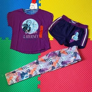 Girl clothes Elsa Anna matching set